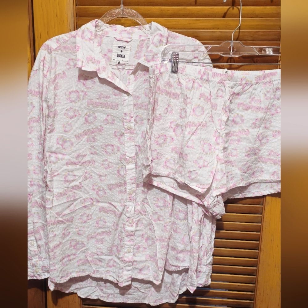 Aerie×Wicked Pajama Set